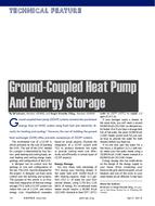 Ground-Coupled Heat Pump and Energy Storage