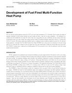 DA-13-C035 — Development of Fuel Fired Multi-Function Heat Pump