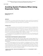 DA-13-C040 — Avoiding System Problems When Using Expansion Tanks