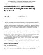 DA-13-C004 — Volume Optimization of Polymer Tube-Bundle Heat Exchangers in Air-Heating Applications