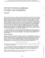 BO-75-08-4 — Influence of Room Air Distribution on Animal Cage Environments