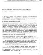 BO-75-07-4 — Environmental Aspects of Fluorocarbons