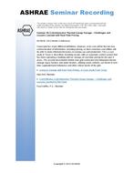 Seminar 28 — Grid-Interactive Thermal Energy Storage – Challenges and Lessons Learned with Real-Time Pricing