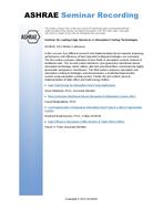 Seminar 58 — Leading Edge Advances in Absorption Cooling Technologies