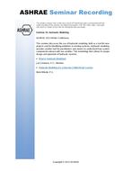 Seminar 45 — Hydraulic Modeling
