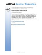 Seminar 22 — Energy Efficiency Financing