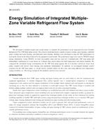 DE-13-C073 — Energy Simulation of Integrated Multiple-Zone Variable Refrigerant Flow System