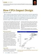 Data Centers: How CPUs Impact Design