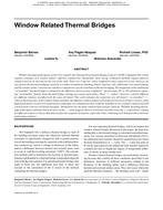 Window Related Thermal Bridges