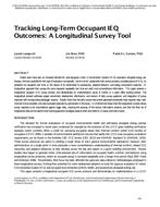 Tracking Long-Term Occupant IEQ Outcomes: A Longitudinal Survey Tool