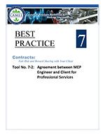 CAMEE Best Practice Tool No. 7-2: Agreement between MEP Engineer and Client for Professional Services