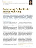 Energy Modeling: Performing Probabilistic Energy Modeling