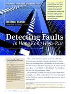 ASHRAE Technology Award: Detecting Faults in Hong Kong High-Rise