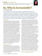 The Performance Gap: So, Who Is Accountable?