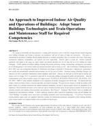 NY-14-C031 — An Approach to Improved Indoor Air Quality and Operations of Buildings: Adopt Smart Building Technologies and Train Operations and Maintenance Staff for Required Competencies
