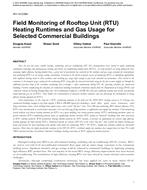NY-14-C084 — Field Monitoring of Rooftop Unit (RTU) Heating Runtimes and Gas Usage for Selected Commercial Buildings