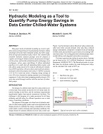 NY-14-002 — Hydraulic Modeling as a Tool to Quantify Pump Energy Savings in Data Center Chilled Water Systems