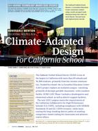 Climate-Adapted Design for California School