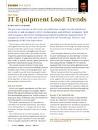 Data Centers: IT Equipment Load Trends, Part 4