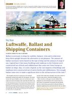 Building Sciences: Luftwaffe, Ballast and Shipping Containers