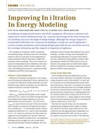 Energy Modeling: Improving Infiltration in Energy Modeling