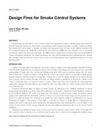 SE-14-C050 — Design Fires for Smoke Control Systems