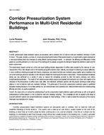 SE-14-C062 — Corridor Pressurization System Performance in Multi-Unit Residential Buildings