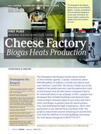 ASHRAE Technology Award: Cheese Factory: Biogas Heats Production