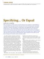 Specifying…Or Equal