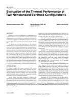 SE-14-012 — Evaluation of the Thermal Performance of Two Nonstandard Borehole Configurations