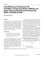 SE-14-022 — Cost Efficiency Comparison for the Hot-Water Condensing Boiler (HWCB) and Vapor Vacuum Heating and Condensing Boiler (VVHCB) Combo