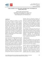Early Design Analysis Using Optimization Techniques In Design/Practice