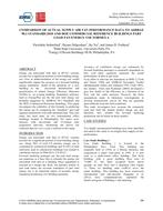 Comparison Of Actual Supply Air Fan Performance Data To ASHRAE 90.1 Standard -2010 And Doe Commercial Reference Buildings Part Load Fan Energy Use Formula