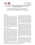 Development Of Control Benefit Evaluation Tool For Small Commercial Buildings