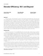CH-15-C032 — Elevator Efficiency: 90.1 and Beyond