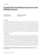 CH-15-C049 — Daylight Glare Probability Assessment with Shading Controls