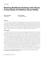CH-15-C025 — Modeling Multifamily Buildings with eQuest: A Case Study of Prediction versus Reality
