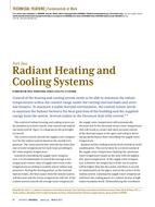 Radiant Heating and Cooling Systems, Part 2