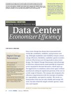 ASHRAE Technology Awards: Data Center Economizer Efficiency
