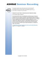Seminar 60 — Current Topics in Heat Recovery for Industrial Facilities
