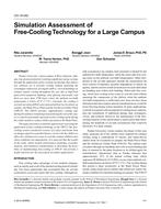 CH-15-042 — Simulation Assessment of Free-Cooling Technology for a Large Campus