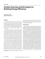 CH-15-029 — Control Accuracy and its Impact on Building Energy Efficiency
