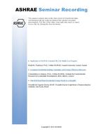 Seminar 9 — International Perspectives on Residential Energy Efficiency