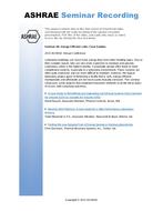 Seminar 40 — Energy Efficient Labs: Case Studies