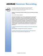 Seminar 29 — State-of-the-Art Heat Exchangers: Novel Visualization and Design Concepts