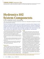 Hydronics 102: System Components