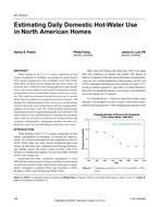 AT-15-021 — Estimating Daily Domestic Hot-Water Use in North American Homes