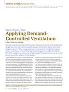 Applying Demand-Controlled Ventilation: Multiple-Zone VAV Systems in Buildings