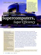 Supercomputers, Super Efficiency