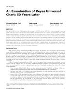 OR-16-C056 — An Examination of Keyes Universal Chart: 50 Years Later
